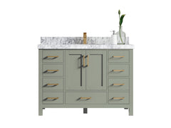 Malibu 48 in. W x 22 in. D Single Sink Bathroom Vanity - photo 1