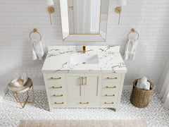 Malibu 48 in. W x 22 in. D Single Sink Bathroom Vanity - photo 36