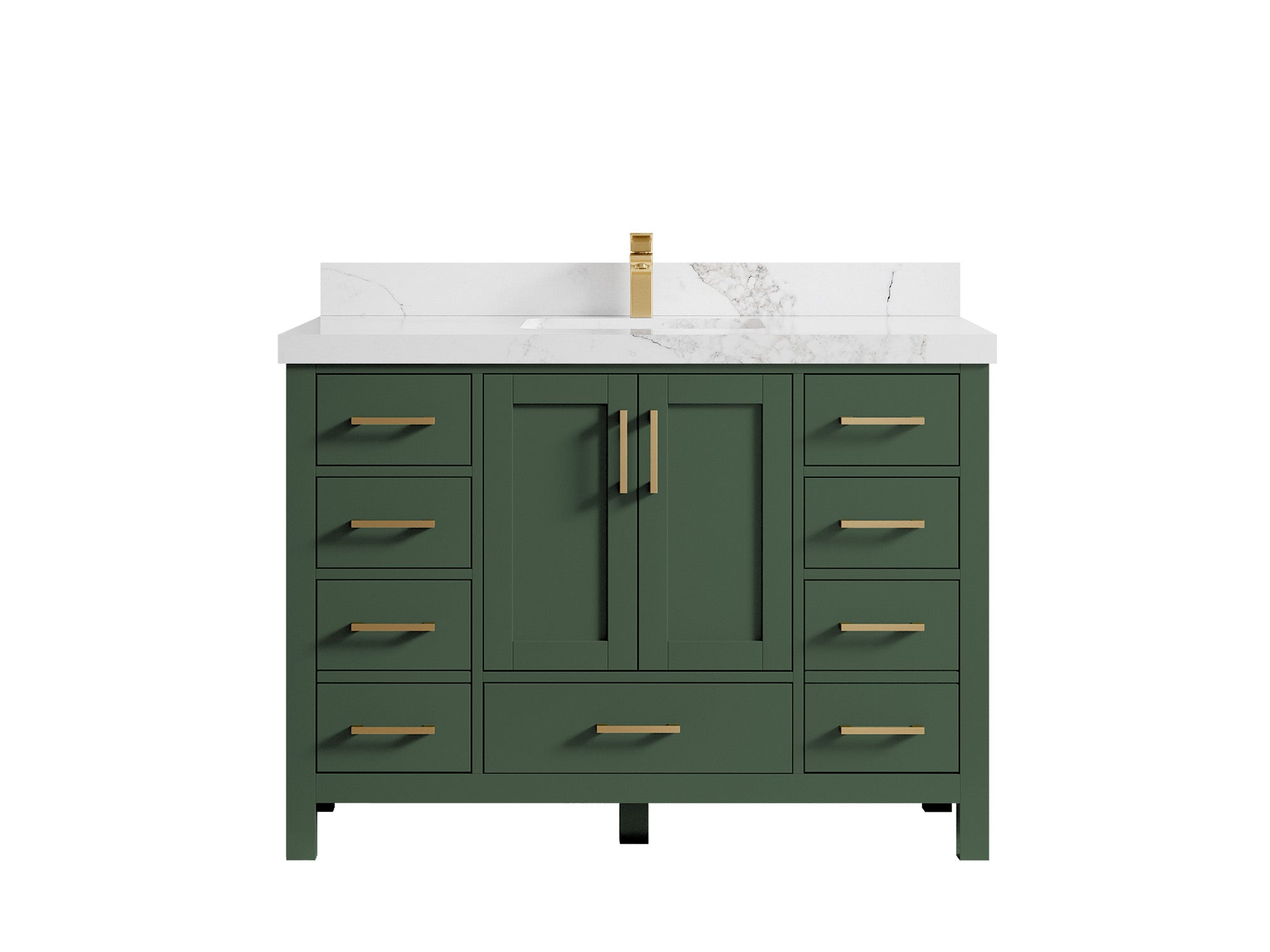 Malibu 48 in. W x 22 in. D Single Sink Bathroom Vanity - Willow Bath and Vanity