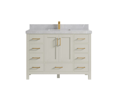 Malibu 48 in. W x 22 in. D Single Sink Bathroom Vanity - Willow Bath and Vanity