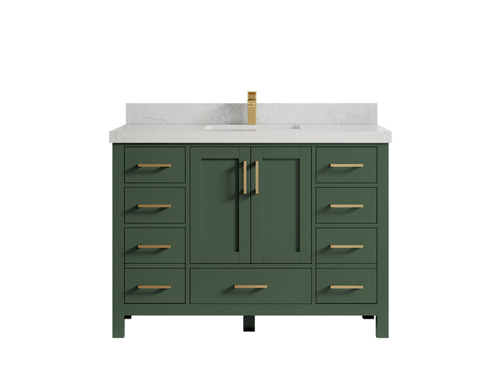 Malibu 48 in. W x 22 in. D Single Sink Bathroom Vanity - photo 1
