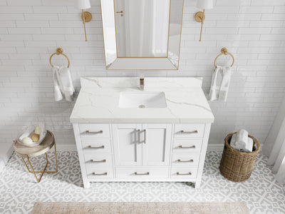 Malibu 48 in. W x 22 in. D Single Sink Bathroom Vanity - Willow Bath and Vanity