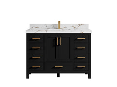 Malibu 48 in. W x 22 in. D Single Sink Bathroom Vanity - photo 37