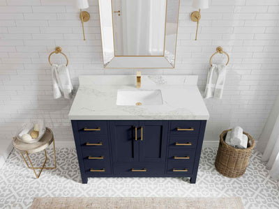 Malibu 48 in. W x 22 in. D Single Sink Bathroom Vanity - Willow Bath and Vanity