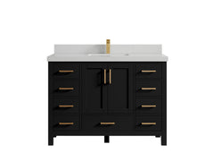Malibu 48 in. W x 22 in. D Single Sink Bathroom Vanity - photo 13