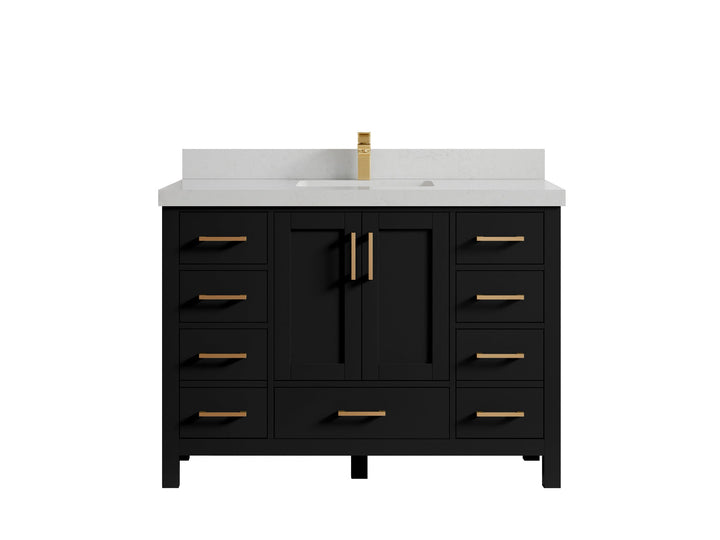 Malibu 48 in. W x 22 in. D Single Sink Bathroom Vanity - photo 13