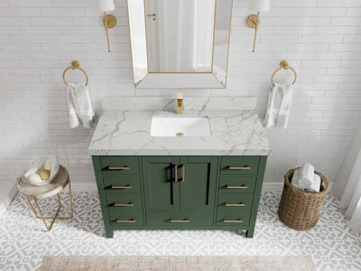 Malibu 48 in. W x 22 in. D Single Sink Bathroom Vanity - Willow Bath and Vanity
