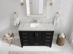 Malibu 48 in. W x 22 in. D Single Sink Bathroom Vanity - photo 42