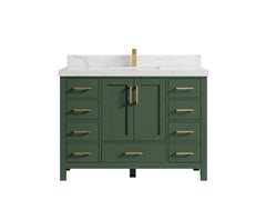 Malibu 48 in. W x 22 in. D Single Sink Bathroom Vanity - photo 17