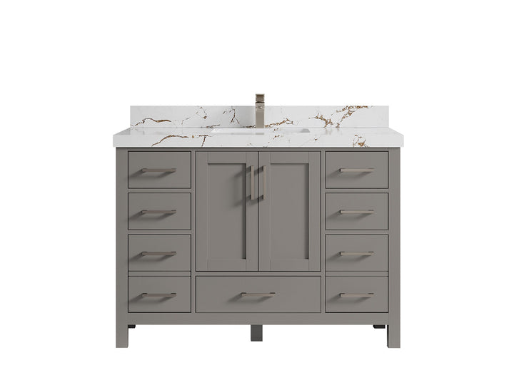 Malibu 48 in. W x 22 in. D Single Sink Bathroom Vanity - photo 37