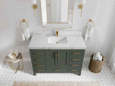 Malibu 48 in. W x 22 in. D Single Sink Bathroom Vanity - Willow Bath and Vanity