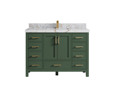Malibu 48 in. W x 22 in. D Single Sink Bathroom Vanity - Willow Bath and Vanity