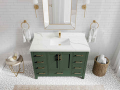 Malibu 48 in. W x 22 in. D Single Sink Bathroom Vanity - photo 16