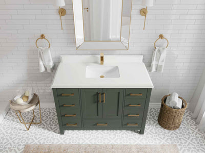 Malibu 48 in. W x 22 in. D Single Sink Bathroom Vanity - Willow Bath and Vanity