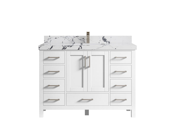 Malibu 48 in. W x 22 in. D Single Sink Bathroom Vanity - photo 41