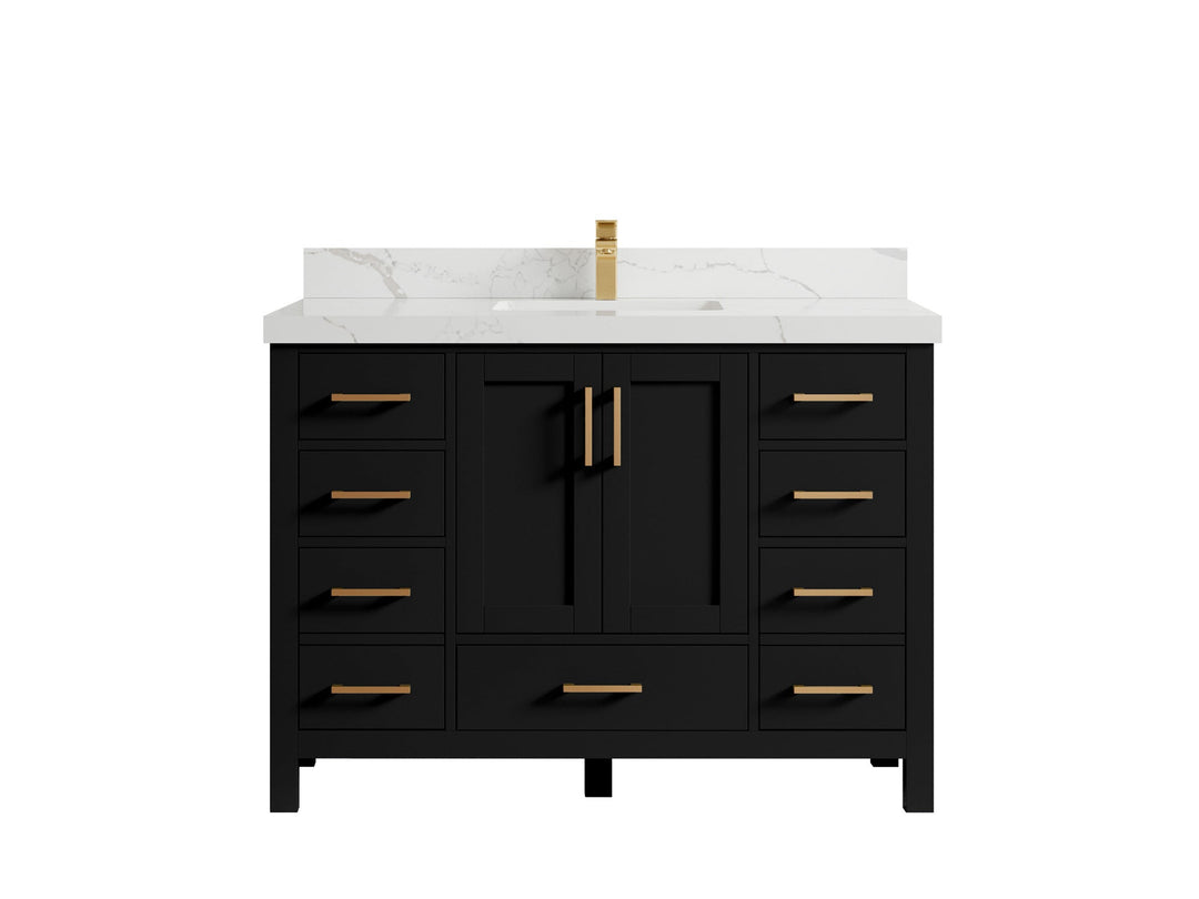 Malibu 48 in. W x 22 in. D Single Sink Bathroom Vanity - Willow Bath and Vanity