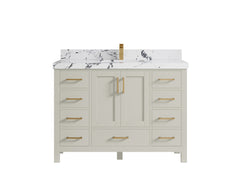 Malibu 48 in. W x 22 in. D Single Sink Bathroom Vanity - photo 39