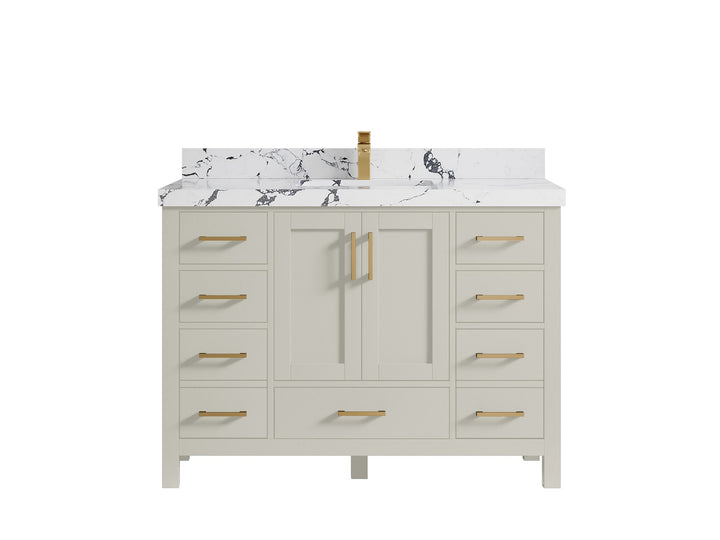 Malibu 48 in. W x 22 in. D Single Sink Bathroom Vanity - photo 39