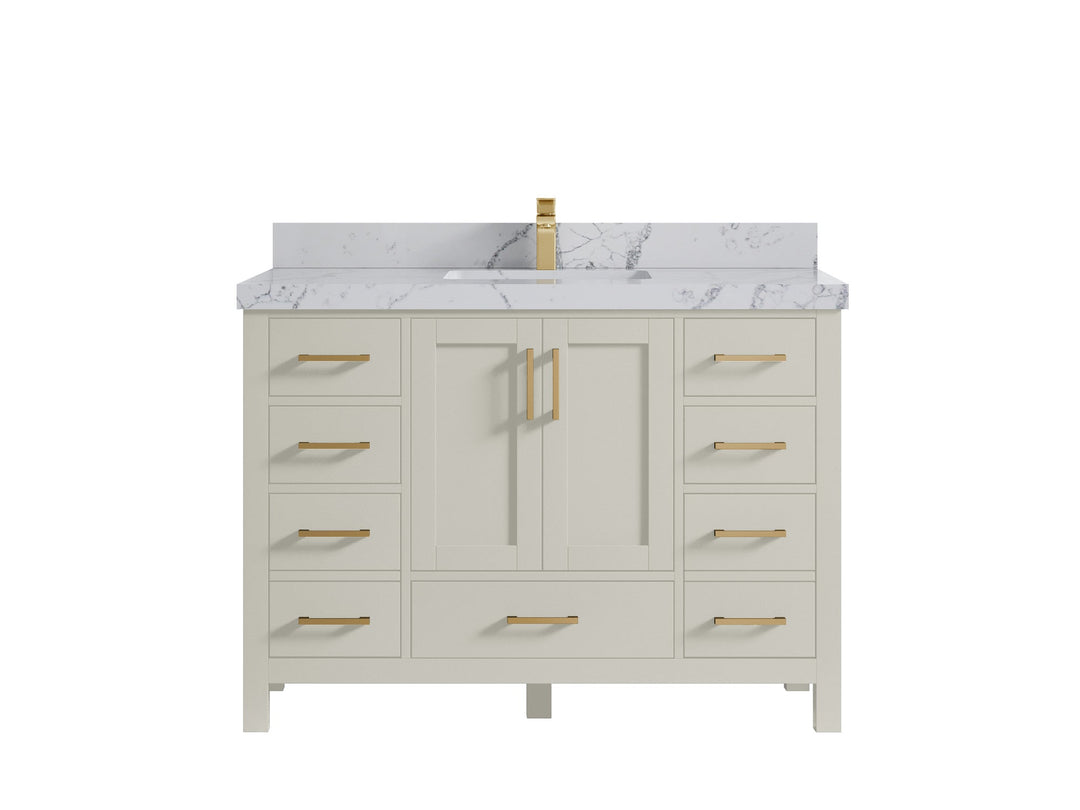 Malibu 48 in. W x 22 in. D Single Sink Bathroom Vanity - Willow Bath and Vanity