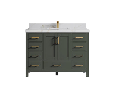 Malibu 48 in. W x 22 in. D Single Sink Bathroom Vanity - Willow Bath and Vanity