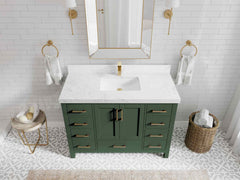 Malibu 48 in. W x 22 in. D Single Sink Bathroom Vanity - photo 30