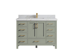 Malibu 48 in. W x 22 in. D Single Sink Bathroom Vanity - photo 22