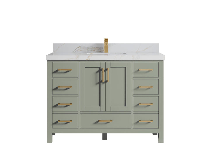 Malibu 48 in. W x 22 in. D Single Sink Bathroom Vanity - photo 22