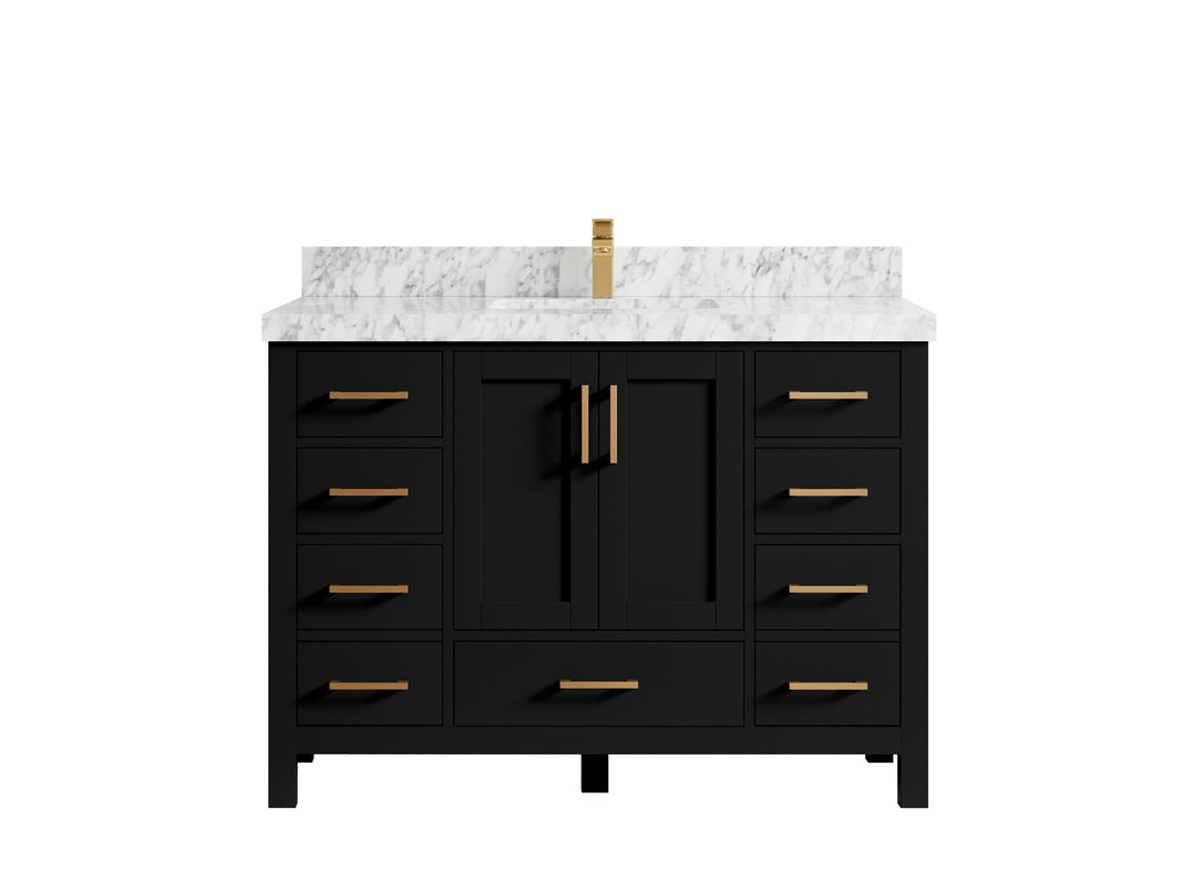 Malibu 48 in. W x 22 in. D Single Sink Bathroom Vanity - Willow Bath and Vanity