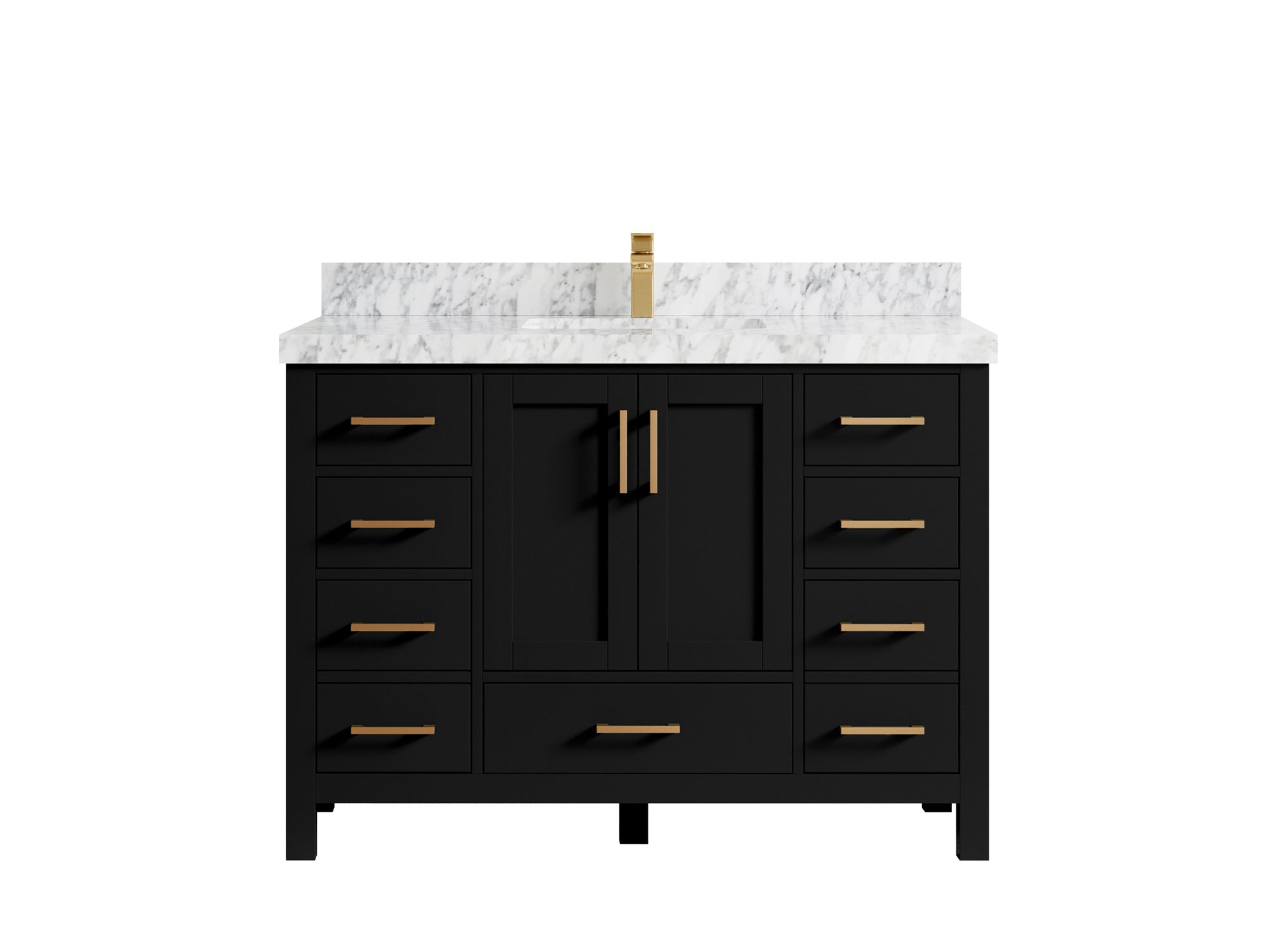 Malibu 48 in. W x 22 in. D Single Sink Bathroom Vanity - Willow Bath and Vanity
