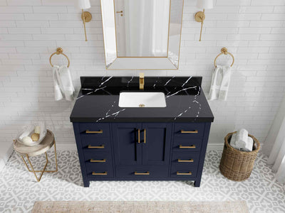Malibu 48 in. W x 22 in. D Single Sink Bathroom Vanity - Willow Bath and Vanity