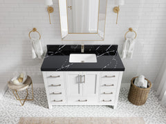 Malibu 48 in. W x 22 in. D Single Sink Bathroom Vanity - photo 8