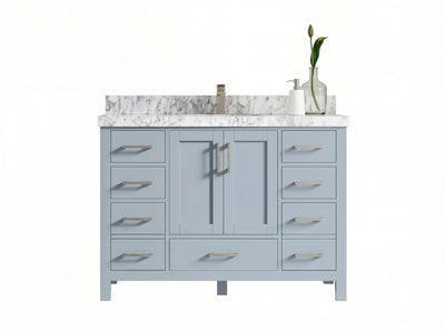 Malibu 48 in. W x 22 in. D Single Sink Bathroom Vanity - Willow Bath and Vanity