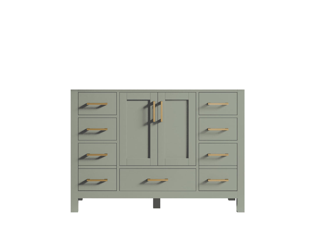 Malibu 48 in. W x 22 in. D Single Sink Bathroom Vanity - Willow Bath and Vanity