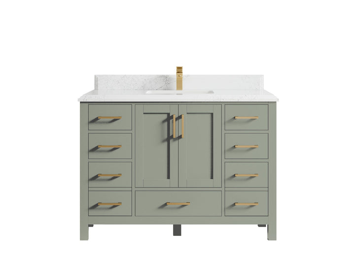 Malibu 48 in. W x 22 in. D Single Sink Bathroom Vanity - photo 28