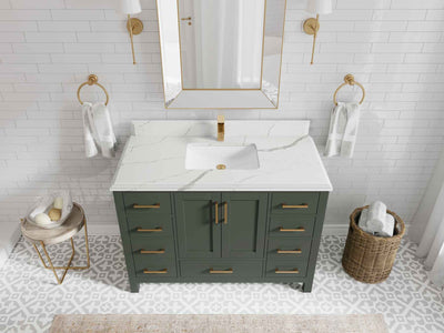 Malibu 48 in. W x 22 in. D Single Sink Bathroom Vanity - Willow Bath and Vanity