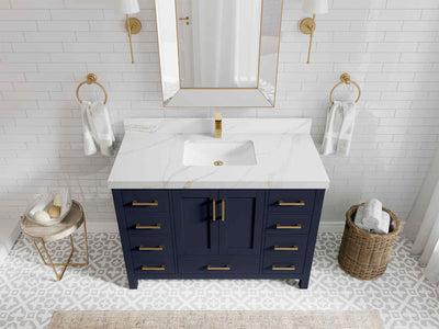 Malibu 48 in. W x 22 in. D Single Sink Bathroom Vanity - Willow Bath and Vanity