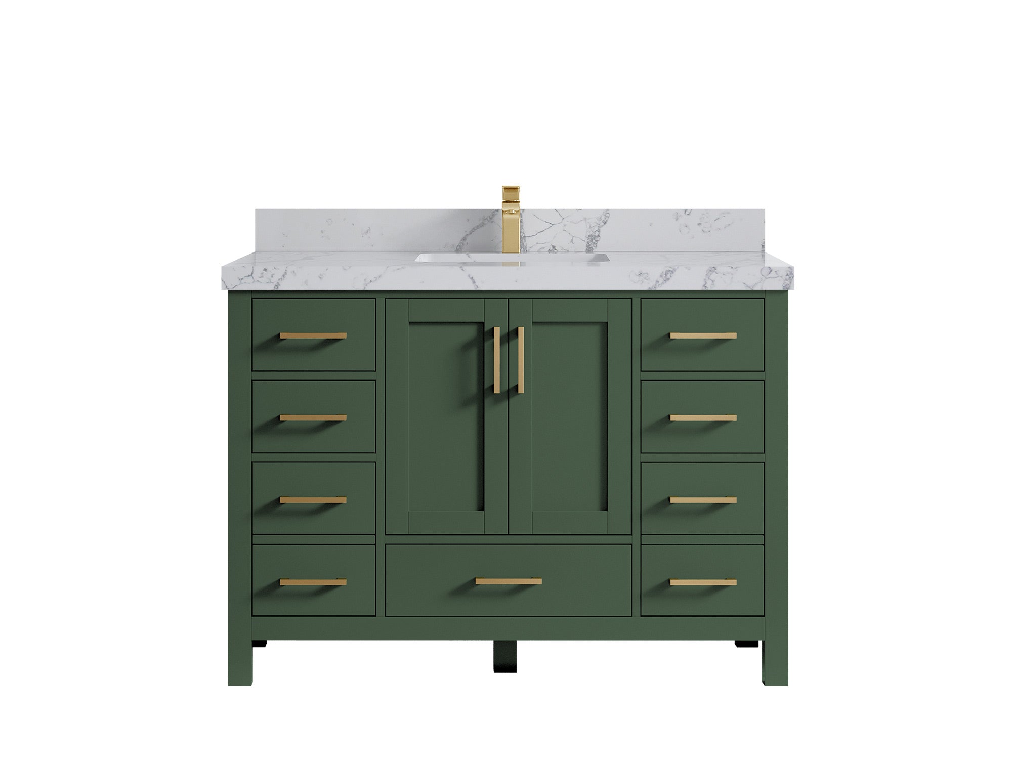 Malibu 48 in. W x 22 in. D Single Sink Bathroom Vanity - Willow Bath and Vanity