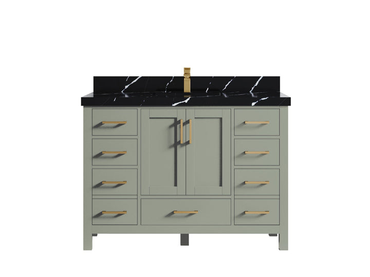 Malibu 48 in. W x 22 in. D Single Sink Bathroom Vanity - photo 12