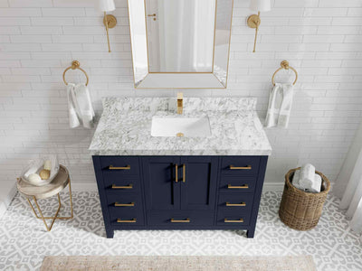 Malibu 48 in. W x 22 in. D Single Sink Bathroom Vanity - Willow Bath and Vanity