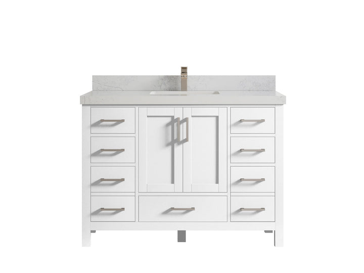 Malibu 48 in. W x 22 in. D Single Sink Bathroom Vanity - photo 1