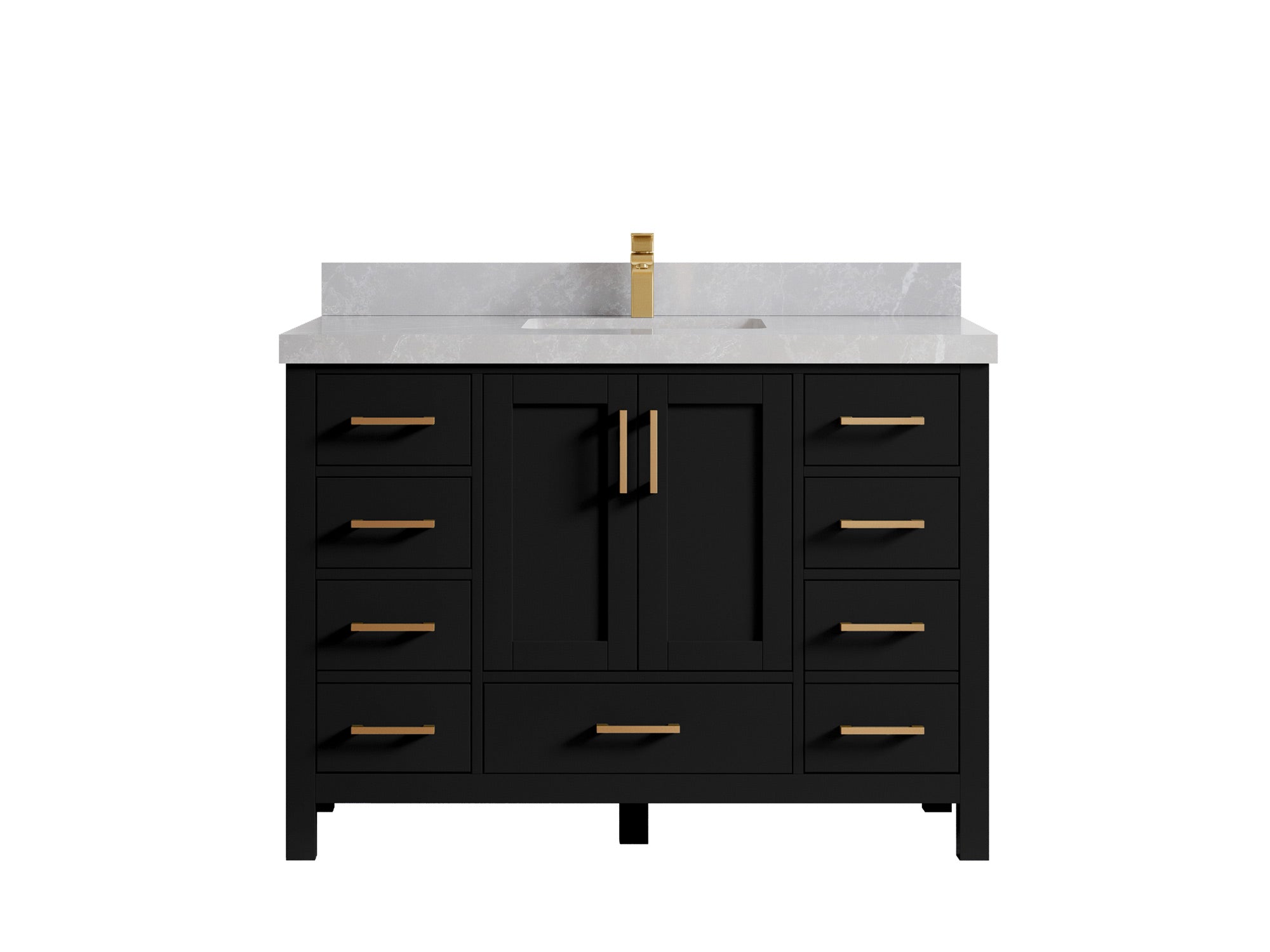 Malibu 48 in. W x 22 in. D Single Sink Bathroom Vanity - Willow Bath and Vanity