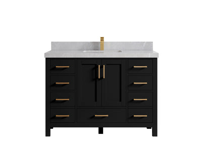 Malibu 48 in. W x 22 in. D Single Sink Bathroom Vanity - Willow Bath and Vanity
