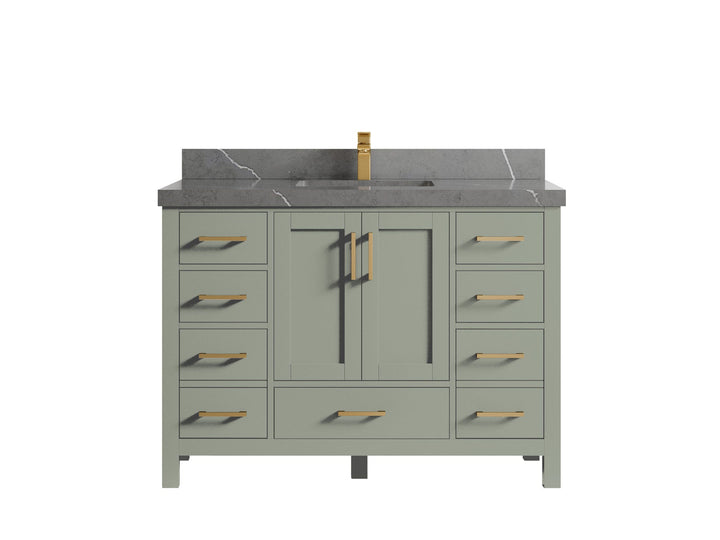 Malibu 48 in. W x 22 in. D Single Sink Bathroom Vanity - photo 36