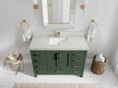 Malibu 48 in. W x 22 in. D Single Sink Bathroom Vanity - photo 32