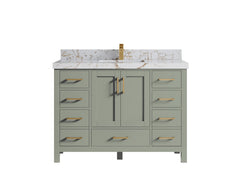 Malibu 48 in. W x 22 in. D Single Sink Bathroom Vanity - photo 40