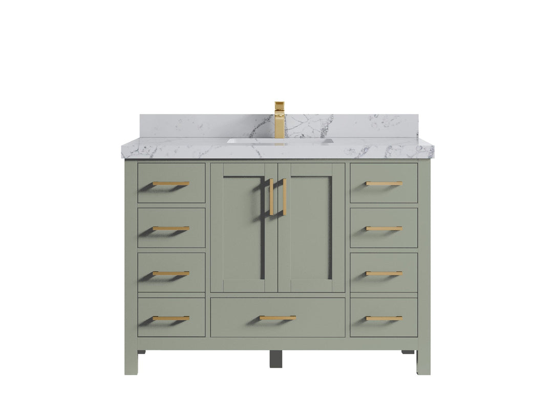 Malibu 48 in. W x 22 in. D Single Sink Bathroom Vanity - Willow Bath and Vanity