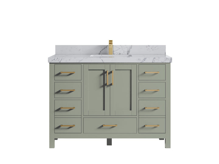 Malibu 48 in. W x 22 in. D Single Sink Bathroom Vanity - photo 44