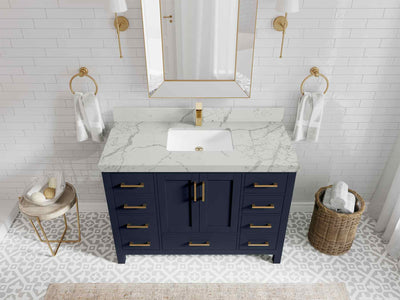 Malibu 48 in. W x 22 in. D Single Sink Bathroom Vanity - Willow Bath and Vanity