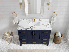 Malibu 48 in. W x 22 in. D Single Sink Bathroom Vanity - photo 40