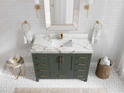 Malibu 48 in. W x 22 in. D Single Sink Bathroom Vanity - Willow Bath and Vanity